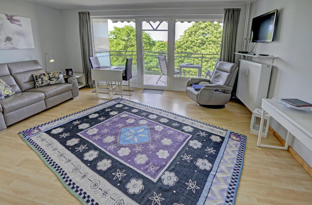 Fewo1846 - Bellevue - Sonnige 2-Zimmer-Wohnung Mit Balkon Und Hafenblick フレンスブルク エクステリア 写真