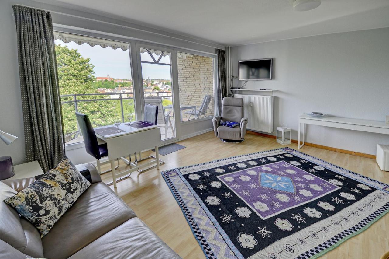 Fewo1846 - Bellevue - Sonnige 2-Zimmer-Wohnung Mit Balkon Und Hafenblick フレンスブルク エクステリア 写真